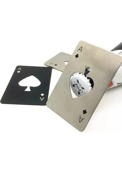 1 Adet Siyah Stil Çok Amaçlı Poker Şişe Açacakları Çok Işlevli Cep Mini Kart Bira Kapağı Sökücü Yaratıcı Maça Açacağı Bar Aracı Aksesuarları (Yurt Dışından) fiyatları