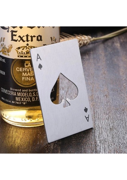 1 Adet Siyah Stil Çok Amaçlı Poker Şişe Açacakları Çok Işlevli Cep Mini Kart Bira Kapağı Sökücü Yaratıcı Maça Açacağı Bar Aracı Aksesuarları (Yurt Dışından) indirimleri