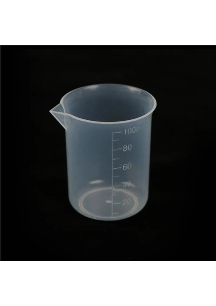 100ML 2 Adet Stil 1- ml Plastik Dereceli Ölçü Kabı Sıvı Kabı Epoksi Relicone Yapma Aleti Şeffaf Karıştırma Kabı (Yurt Dışından)