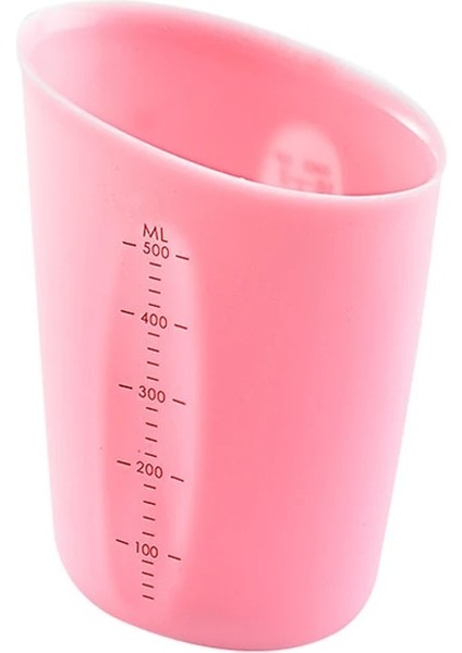 Mavi Stil 500ML 500ML 250ML Pişirme Ölçüm Fincan Görsel Ölçek Silikon Ölçüm Fincan Silikon Ölçüm Fincan Reçine Acıbadem Kurabiyesi Pişirme Aracı (Yurt Dışından)
