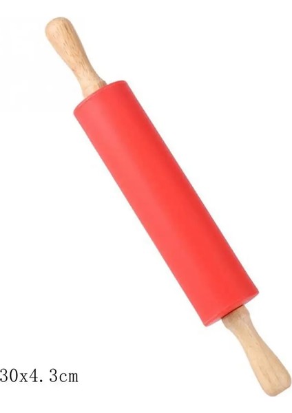 No.9 Tarzı 3X25CM Silikon Oklava Pişirme Kurabiye Bisküvi Fondan Hamur Rulo Pp Yapışmaz Oklava Kabartma Kalıp Dıy Pişirme (Yurt Dışından)