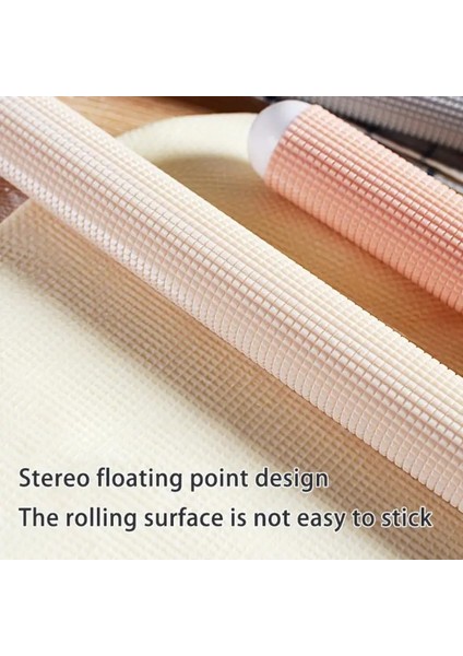 Pembe Tarzı 27CM Taşınabilir Oklava Yapışmaz Plastik Fondan Rulo Pasta Hamur Rulo Kabartma Pişirme Araçları Mutfak Aksesuarları (Yurt Dışından) indirimleri