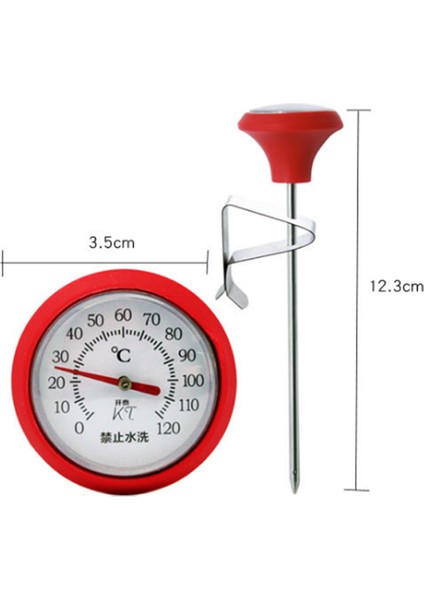 Bir Stil Paslanmaz Çelik Anında Okuma Et Termometresi Pişirme Mutfak Barbekü Probu Su Süt Yağı Sıvı Sıcaklık Термометр Цифровой (Yurt Dışından)