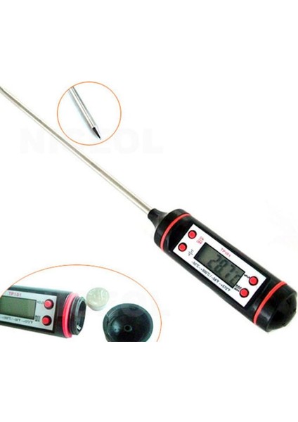 1 Adet Tarzı 2 Adet Mutfak Dijital Et Termometresi Pişirme Gıda Mutfak Barbekü Probu Su Süt Yağı Sıvı Fırın Dijital Sıcaklık Sensörü Ölçer (Yurt Dışından) fırsatları