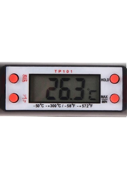 Tüp Tarzı Siyah LCD Dijital Mutfak Probu Termometre Yemek Pişirme Gıda Sıvı Dijital Termometre Et Barbekü Süt Probu Mutfak Için Cod (Yurt Dışından) modelleri