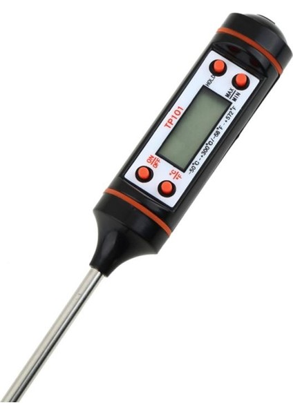 1 Adet Tarzı Mutfak Pişirme Gıda Et Probu Dijital Barbekü Termometresi -50 T Derece Probu Termometre Anında Okuma Fırın Termometresi Araçları (Yurt Dışından)