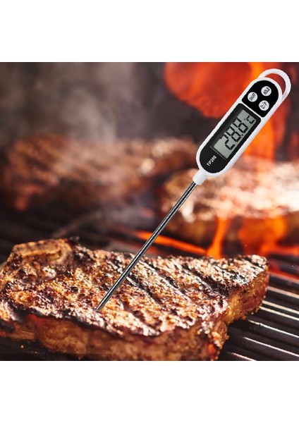 TP300 Stili Chanfong TP300 Dijital Gıda Termometre Probu Mutfak Barbekü Et Su Süt Yağı Çay Çorbası Fırın Sıcaklık Ölçme Aracı (Yurt Dışından) fırsatları