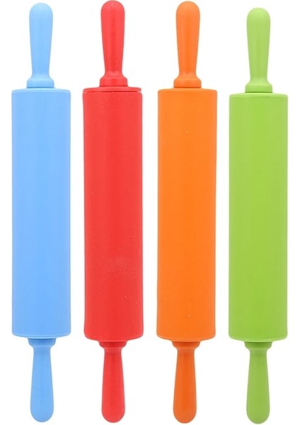 Turuncu Tarzı Büyük Boy Yapışmaz Silikon Oklava Fondan Dıy Mutfak Hamur Rulo Kek Erişte Bakeware Araçları Keuken Knoedelrol (Yurt Dışından) fırsatları