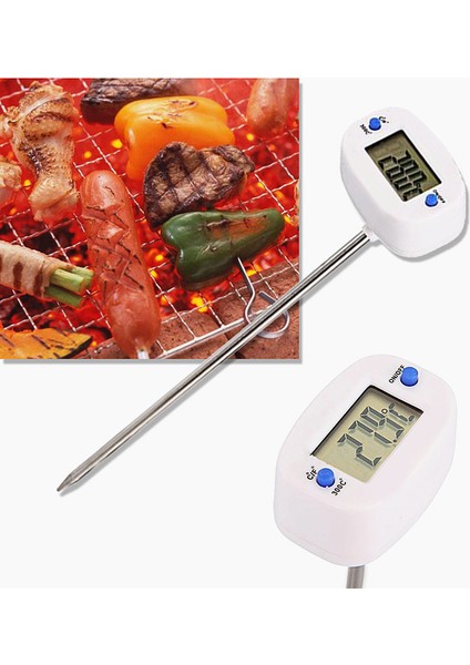 1 Adet Tarzı 1 Adet Dönebilen Dijital Gıda Termometresi Barbekü Et Termometresi Fırın Süt Su Yağı Mutfak Pişirme Elektronik Prob Termometre (Yurt Dışından) fiyatları