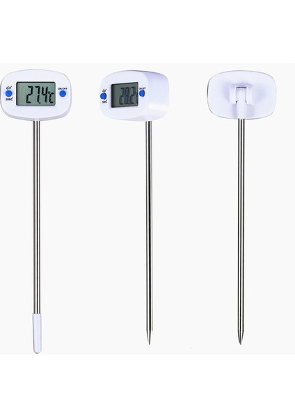 1 Adet Tarzı 1 Adet Dönebilen Dijital Gıda Termometresi Barbekü Et Termometresi Fırın Süt Su Yağı Mutfak Pişirme Elektronik Prob Termometre (Yurt Dışından) indirimleri