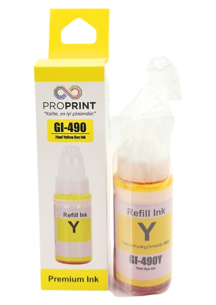 Canon G4410 4 Renk Mürekkep 135 ml - 70 ml GI-490