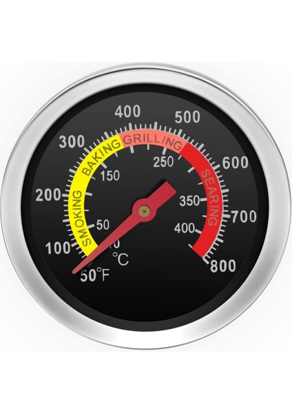 Barbekü Termometre Stili Metal Barbekü Sigara Içen Izgara Sıcaklık Ölçer Barbekü Termometre Pişirme Gıda Probu Izgara Fırın Ev Mutfak Aksesuarları (Yurt Dışından) modelleri