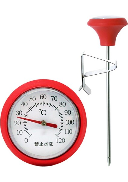 UZUN125MM Tarzı Paslanmaz Çelik Anında Okuma Et Termometresi Pişirme Mutfak Barbekü Probu Su Süt Yağı Sıvı Sıcaklık Термометр Цифровой (Yurt Dışından)