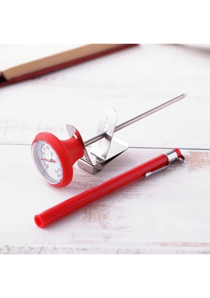 UZUN125MM Tarzı Paslanmaz Çelik Anında Okuma Et Termometresi Pişirme Mutfak Barbekü Probu Su Süt Yağı Sıvı Sıcaklık Термометр Цифровой (Yurt Dışından) fırsatları