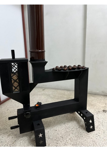 Pelet Soba ızgara krom ömürlük malzeme