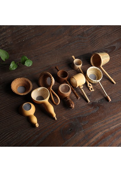 A7 Stili Japon Tarzı Çay Seremonisi Bambu Ahşap Çay Süzgeci Fileli Çay Demlik Yeniden Kullanılabilir Mutfak Aksesuarları Ev Çay Süslemesi Için (Yurt Dışından) modelleri