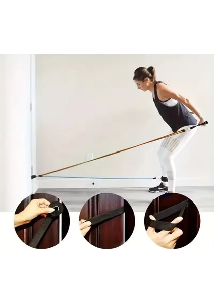 11 Parça Direnç Lastiği Seti Pilates Kondisyon Yoga Kardiyo Aerobik Fitness Egzersiz Direnç Lastik fırsatları