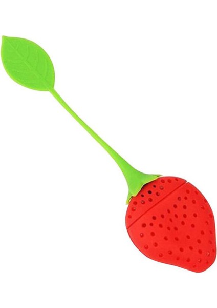 A x B 2 Adet Tarzı Silikon Çilek Çay Süzgeci Gevşek Bitki Baharat Süzgeci Filtre Difüzör Çay Yaprak Süzgeci Çay Poşeti Çay Takımı Sevimli Çay Süzgeci (Yurt Dışından) fırsatları
