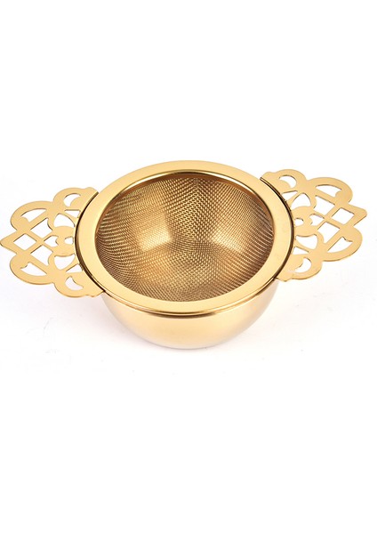 A2 Stili6 Stili Baharat Paslanmaz Çelik Çay Süzgeci Damlatma Kasesi Temizleme Kolay Gevşek Yaprak Geleneksel Asılı Bitkisel Çift Kulaklı Süzgeç Filtre (Yurt Dışından) fırsatları