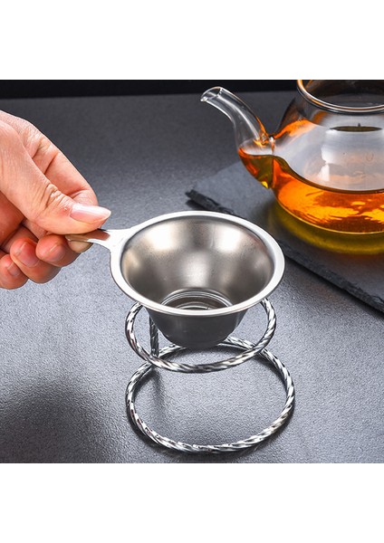 C Stili Paslanmaz Çelik Yeniden Kullanılabilir Çay Süzgeci Çaydanlık Gevşek Yaprak Baharat Filtresi Mutfak Aksesuarları Kulp Klips Çay Aksesuarları (Yurt Dışından) fiyatları