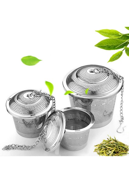 L Tarzı 304 Paslanmaz Çelik Çay Topu Süzgeç Özüt Tütsü Filtre Çay Yaprağı Baharat Çay Süzgeci Için Çaydanlık Mutfak Aracı (Yurt Dışından) fırsatları