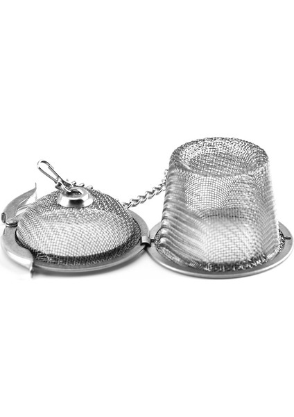 Küçük Çap 4.5cm Tarzı Paslanmaz Çelik Çay Süzgeci Küre Kilitleme Baharat Çay Topu Süzgeç Yeniden Kullanılabilir File Filtre Süzgeç Mutfak Aksesuarları (Yurt Dışından) fırsatları