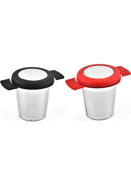 G225141 Stili Paslanmaz Çelik Çay Filtresi Çaydanlık Kilitli Baharat ve Bitki Süzgeci Yeniden Kullanılabilir - Açık Çay Için (Yurt Dışından) fırsatları