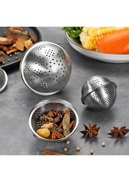 L Tarzı 304 Paslanmaz Çelik Top Şekilli Çay Süzgeci Gevşek Çay Yaprak Baharatı Için Çaydanlık Mutfak Araçları (Yurt Dışından) fiyatları