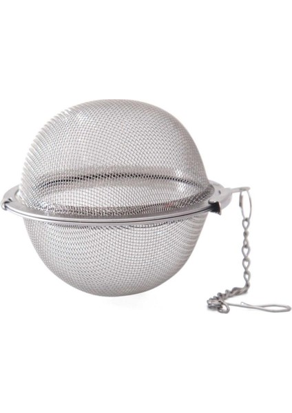 Büyük 7 cm Stili Paslanmaz Çelik Çay Demleme Süzgeci Küre Kilitli Baharat Çay Topu Süzgeç Ot Filtre Mutfak Araçları (Yurt Dışından)