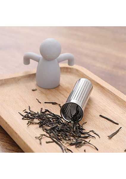 Açık Gri Tarzı Çay Süzgeci Ilginç Hayat Ortak Çaydanlık Silikon Çay Filtre Demlik Demlik Çay Aksesuarları Mutfak Araçları (Yurt Dışından) fırsatları