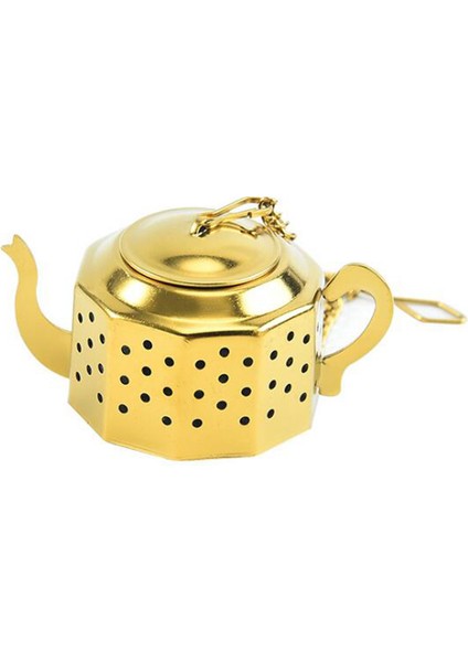 Açık Altın Tarzı Paslanmaz Çelik Çay Demliği Şeklinde Çay Demliği Mutfak Çay Seti Aksesuarları Çay Topu Baharat Çiçek Çay Süzgeci Bitki Süzgeci (Yurt Dışından) modelleri