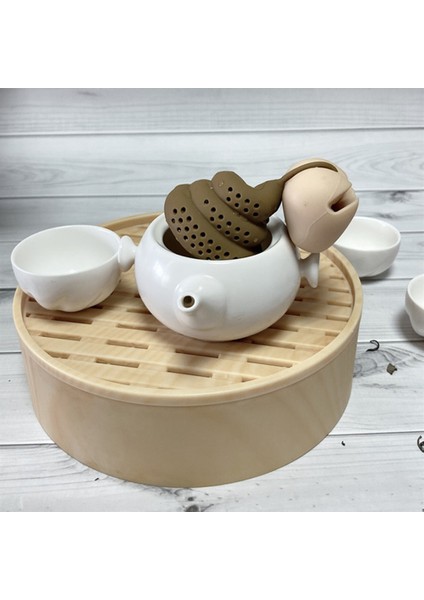 Eldiven Şekli Stili Silikon Çay Süzgeci Komik Şekilli Çay Demlik Filtresi - Çay Aksesuarları (Yurt Dışından) indirimleri