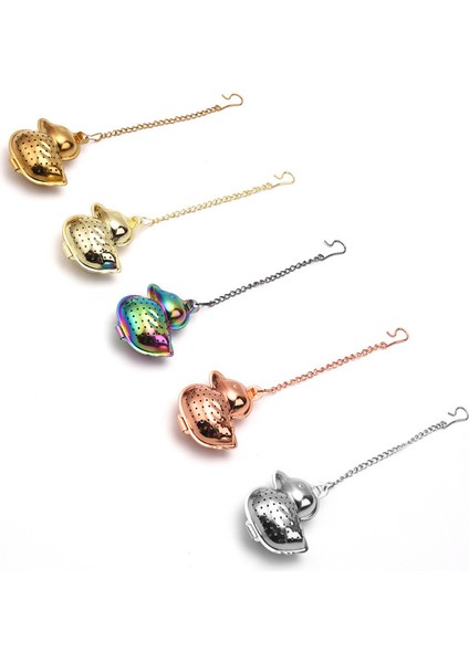 Işıkaltın Tarzı Küçük Ördek Şekilli Asılı Çay Süzgeci Filtre Elek Çay Yaprağı Baharat Için Paslanmaz Çelik Ev Mutfak Aksesuarları (Yurt Dışından) fırsatları