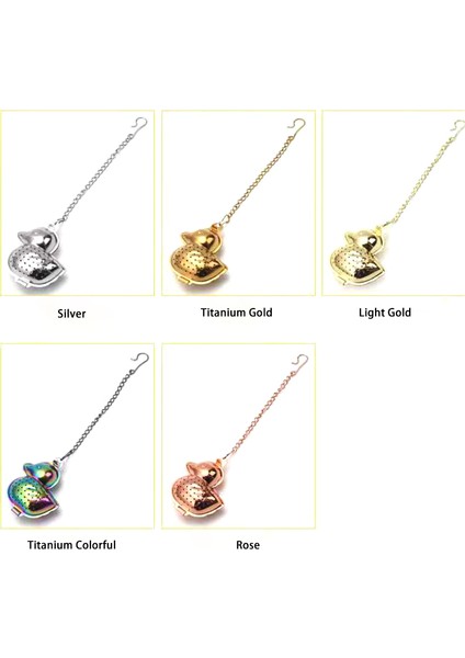 Işıkaltın Tarzı Küçük Ördek Şekilli Asılı Çay Süzgeci Filtre Elek Çay Yaprağı Baharat Için Paslanmaz Çelik Ev Mutfak Aksesuarları (Yurt Dışından) indirimleri