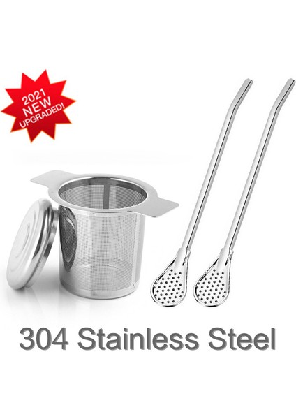 Kapak Stili Yok 304 Paslanmaz Çelik Tekrar Kullanılabilir Çay Süzgeci Çay Sürahi Gevşek Çay Yaprağı Baharat Çay Filtresi Mutfak Aksesuarları Sap Klibi (Yurt Dışından) fırsatları