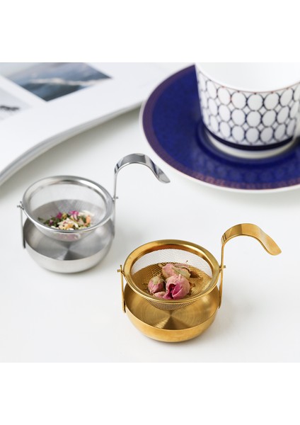 Gümüş Parantez Stili Paslanmaz Çelik Kafes Çay Süzgeci Yeniden Kullanılabilir Çay Süzgeci Metal Fincan Süzgeci Süzgeç Gevşek Yaprak Filtre Saplı Mutfak Aracı (Yurt Dışından) fiyatları
