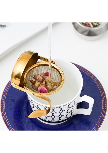 Gümüş Parantez Stili Paslanmaz Çelik Kafes Çay Süzgeci Yeniden Kullanılabilir Çay Süzgeci Metal Fincan Süzgeci Süzgeç Gevşek Yaprak Filtre Saplı Mutfak Aracı (Yurt Dışından) modelleri