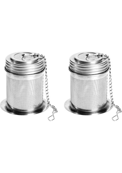 2 Adet Tarzı Baharat Otlak Lezzetlendirici Için Çay Süzgeci Süzgeç Metal Infüzyon Paslanmaz Çelik Mesh (Yurt Dışından)