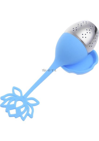 Mavi Stil M Beden Benzersiz Sevimli Çay Süzgeci Silikon Lotus Gevşek Çay Demliği Paslanmaz Çelik Filtre Çaydanlık Için Çay ve Kahve Içecek Süzgeci Hediye (Yurt Dışından) indirimleri