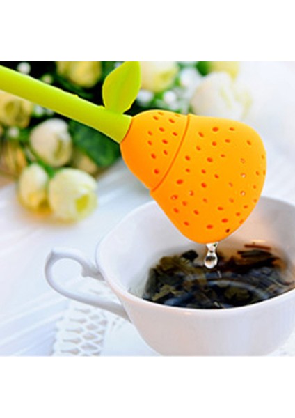 Rastgele Renk Stili Silikon Armut Şekilli Çay Süzgeci Rastgele Renk Çay Demleme Için Filtre Çay Demliği Çay Topu Yaprak Çay Süzgeci Mutfak Araçları (Yurt Dışından) modelleri
