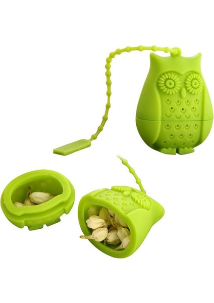 No.2 Tarzı 1 Adet Baykuş Şekilli Silikon Çay Süzgeci Çay Yaprakları Süzgeç Baharat Bitki Süzgeci Filtre Aracı Çay Süzgeçleri Çaydanlık Çay Aksesuarları (Yurt Dışından) fırsatları