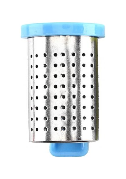 Mavi Stil Taşınabilir Saplı Paslanmaz Gevşek Çay Yaprakları Süzgeç ile Ofis Için Pratik Çaydanlık Çay Demlik (Yurt Dışından)