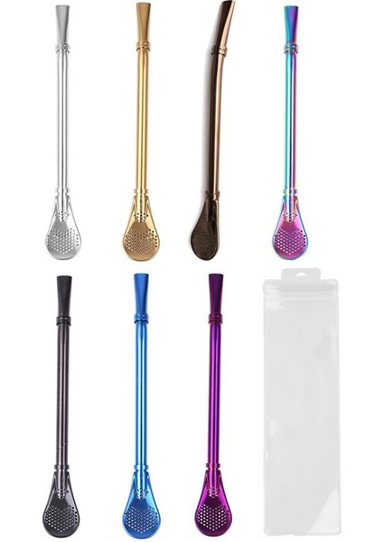 Mavi Stil Paslanmaz Çelik Çay Filtresi Çay Süzgeci Çay Demliği Süzgeç Yıkanabilir Içme Pipetleri Çay Aracı Ev Mutfak Aksesuarları (Yurt Dışından) indirimleri