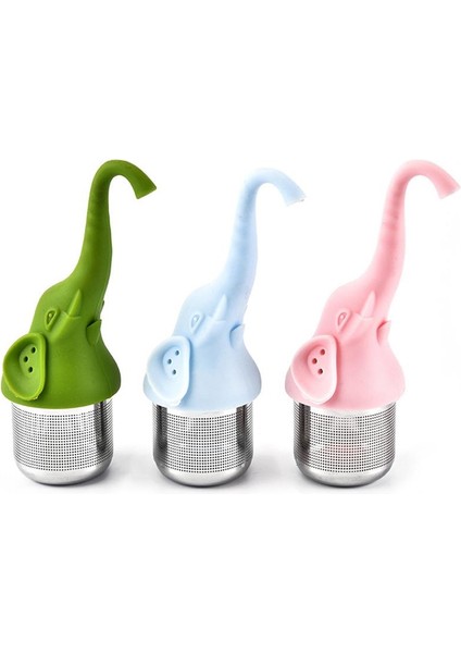 Mavi Stil M Beden Sevimli Fil Başlığı Çay Süzgeci Paslanmaz Çelik Çay Topu Yaprak Çay Süzgeci Demlik Baharat Filtre Mutfak Araçları (Yurt Dışından) fiyatları