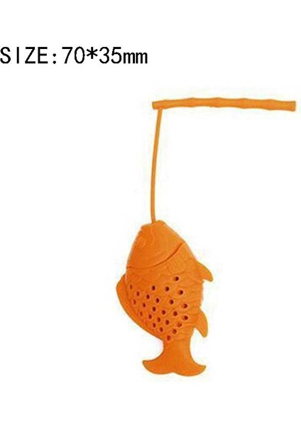 Ordu Yeşili Tarzı Unicorn Şekilli Çay Süzgeci ve Filtrasyonu Için Silikon Çay Demliği - E-Ticaret Başlığı (Yurt Dışından)