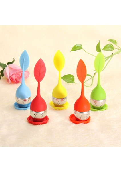 Mavi Stil Çay Demlik Silikon Çay Topu Yaprak Çay Süzgeci Demleme Cihazı Bitki Baharat Filtre Mutfak Araçları Çay Takımları Çay Aksesuarları (Yurt Dışından) fırsatları