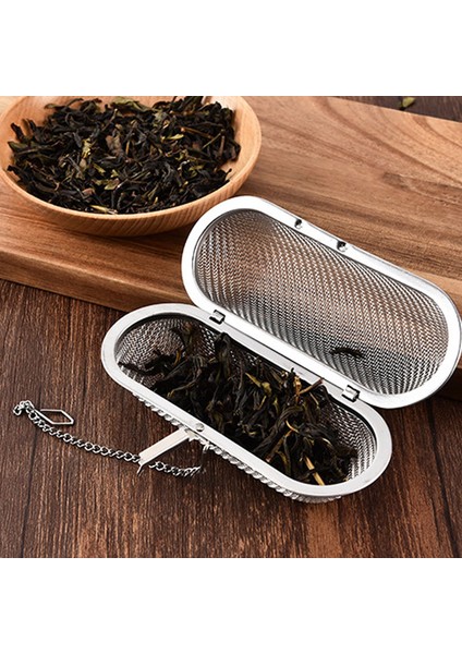 1 Adet Tarzı Paslanmaz Çelik Baharat Gevşek Çay Yaprağı Bitkisel Mutfak Aletleri Çay Süzgeci Aracı - Yeniden Kullanılabilir Çay Demliği Çay Aksesuarları Çay Filtresi (Yurt Dışından) fırsatları