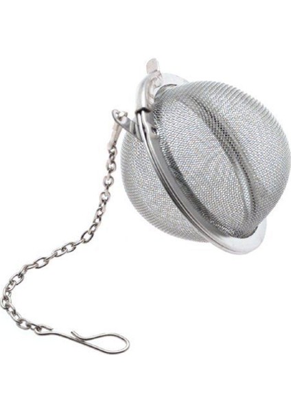 Paslanmaz Çelik Çaydanlık Çay Süzgeci Top Şekilli Fileli Çay Demliği Filtre Yeniden Kullanılabilir Çay Poşeti Baharat Çay Aracı Aksesuarları (Yurt Dışından)