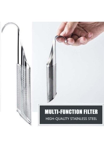 1 Bilgisayar Stili Puer Çayı Için Paslanmaz Çelik Çay Süzgeci Şık Filtre - Türk Kahve Dökümü Metal Çay Süzgeci Mug Bitki Çayı Araçları Erişimleri (Yurt Dışından) indirimleri