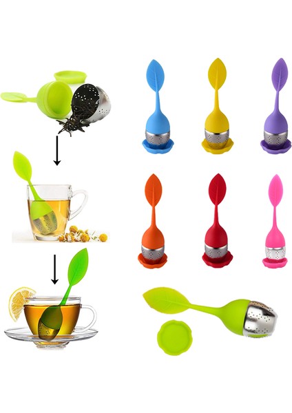 Sarı Stil 1 Parça Baharat Filtreli Çay Poşeti Paslanmaz Çelik Çay Demlik Şık Çay Süzgeci Bitki Araçları Aksesuarlar Çaydanlık Için Çay Süzgeci (Yurt Dışından) modelleri